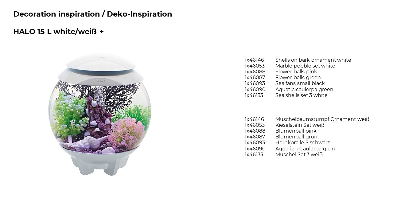 BiOrb 46133.0 Sea Shell Set 3 White Aquariums - Image 3